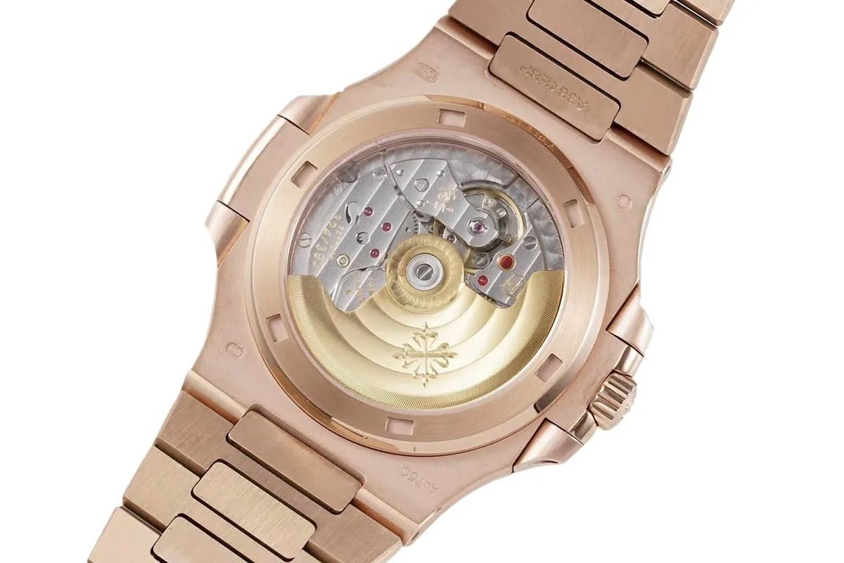 Nautilus Jumbo 5711/1R-001 braunes Zifferblatt mit Diamantlünette – Bild 7