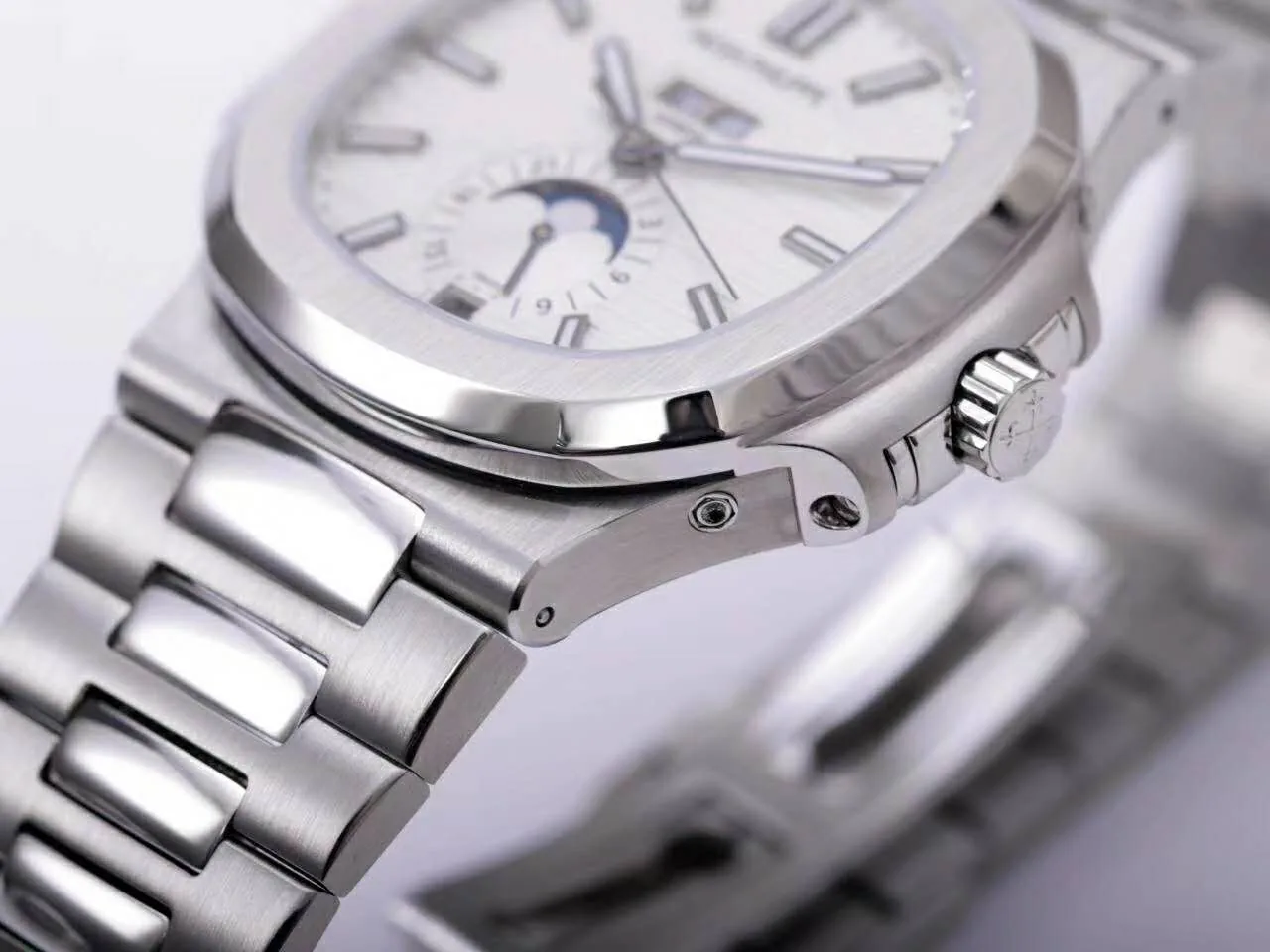 Nautilus 5726/1A-010 cadran blanc en acier – Image 4