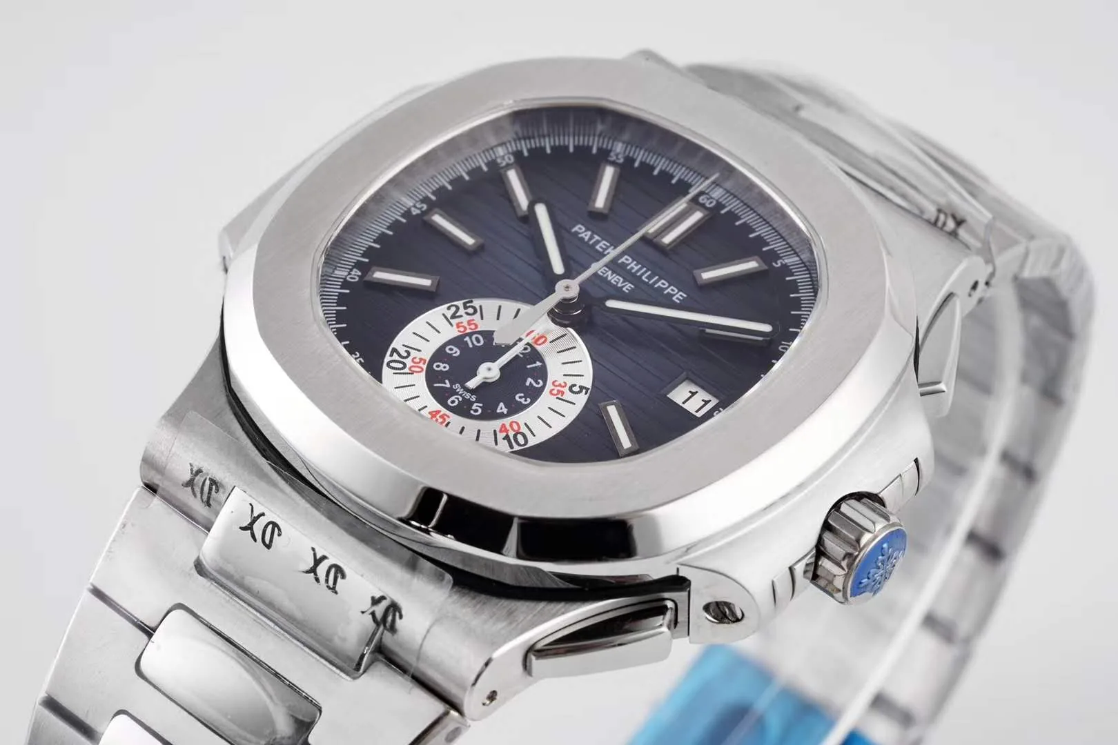 Nautilus 5980/1A-001 cadran bleu en acier – Image 3
