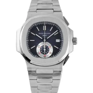 Nautilus 5980/1A-001 Blue Dial in Steel