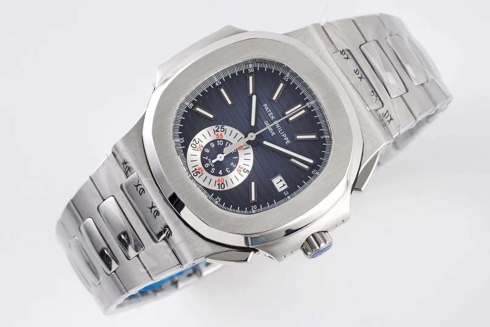Nautilus 5980/1A-001 cadran bleu en acier – Image 2