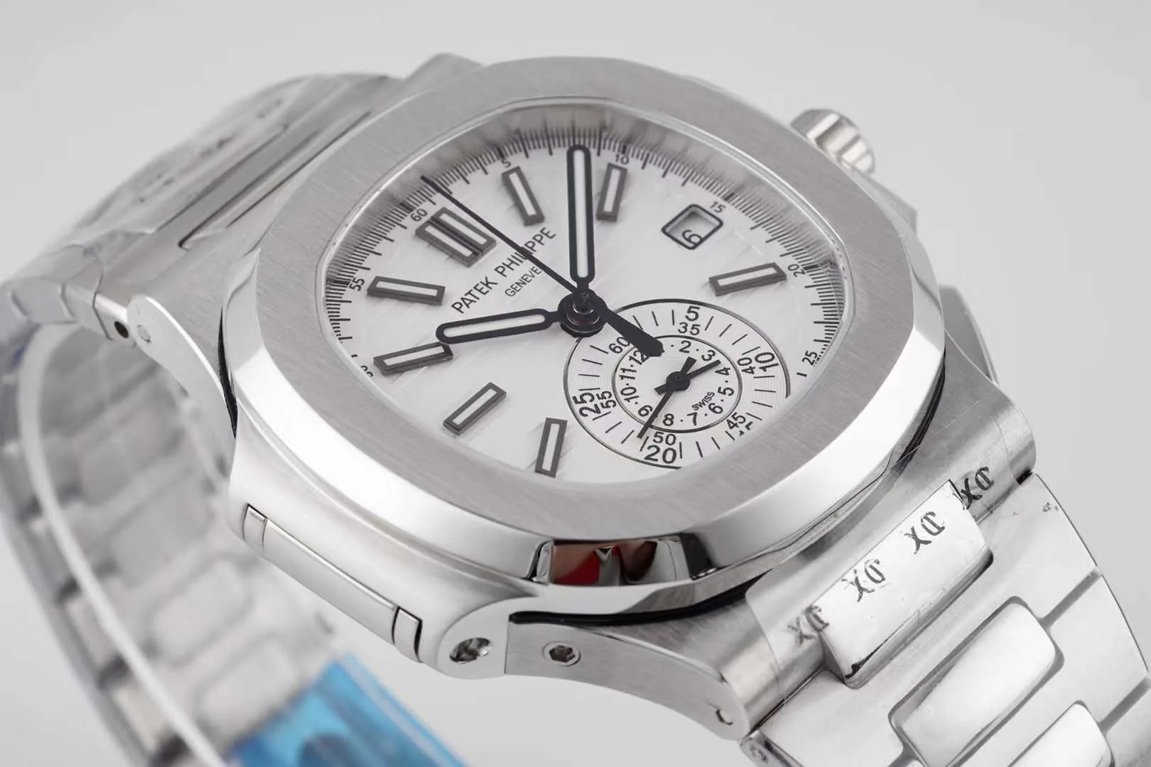 Nautilus 5980/1A-019 cadran blanc en acier – Image 4
