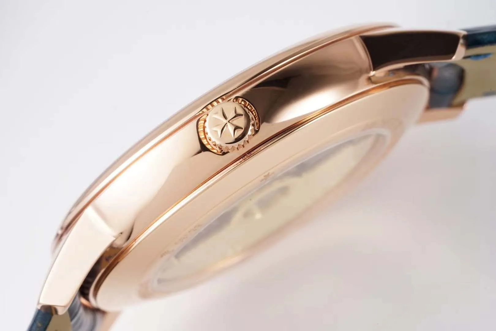 Patrimony quadrante nero in oro rosa Ref: 85180 - immagine 8