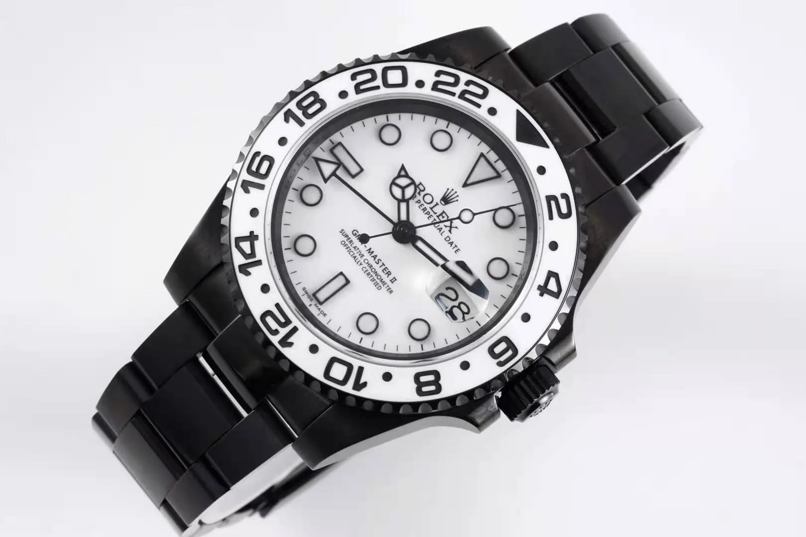 GMT Master II 116710 “Oreo” esfera blanca en PVD - Imagen 5