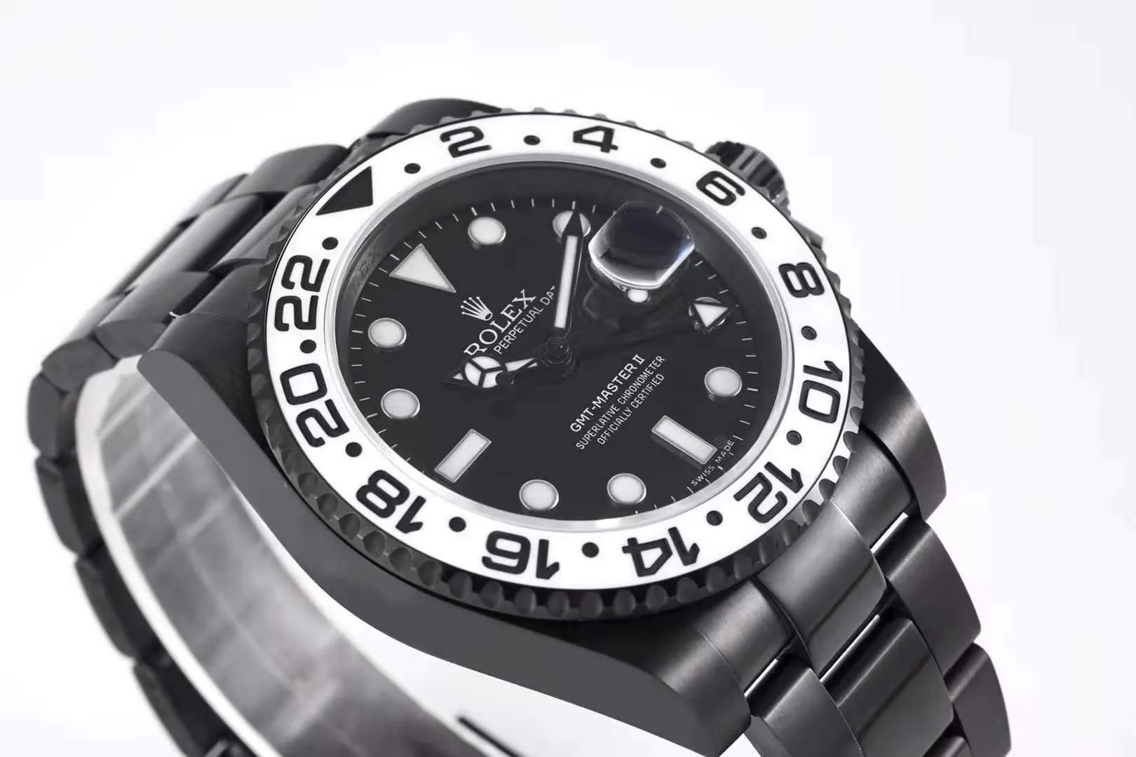 GMT Master II 116710 “Oreo” esfera negra en PVD - Imagen 5