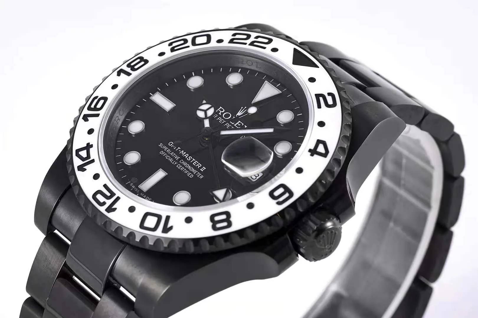 GMT Master II 116710 “Oreo” esfera negra en PVD - Imagen 3
