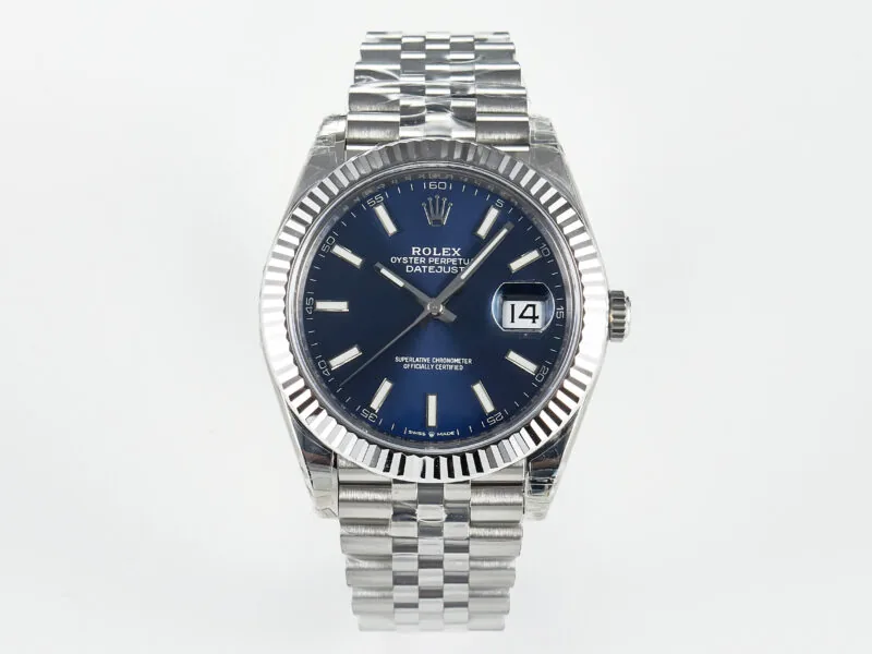 Datejust 36mm 126334 VSF cadran bleu index bâtons en or blanc – Image 6