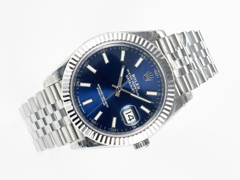Datejust 36mm 126334 VSF cadran bleu index bâtons en or blanc – Image 13