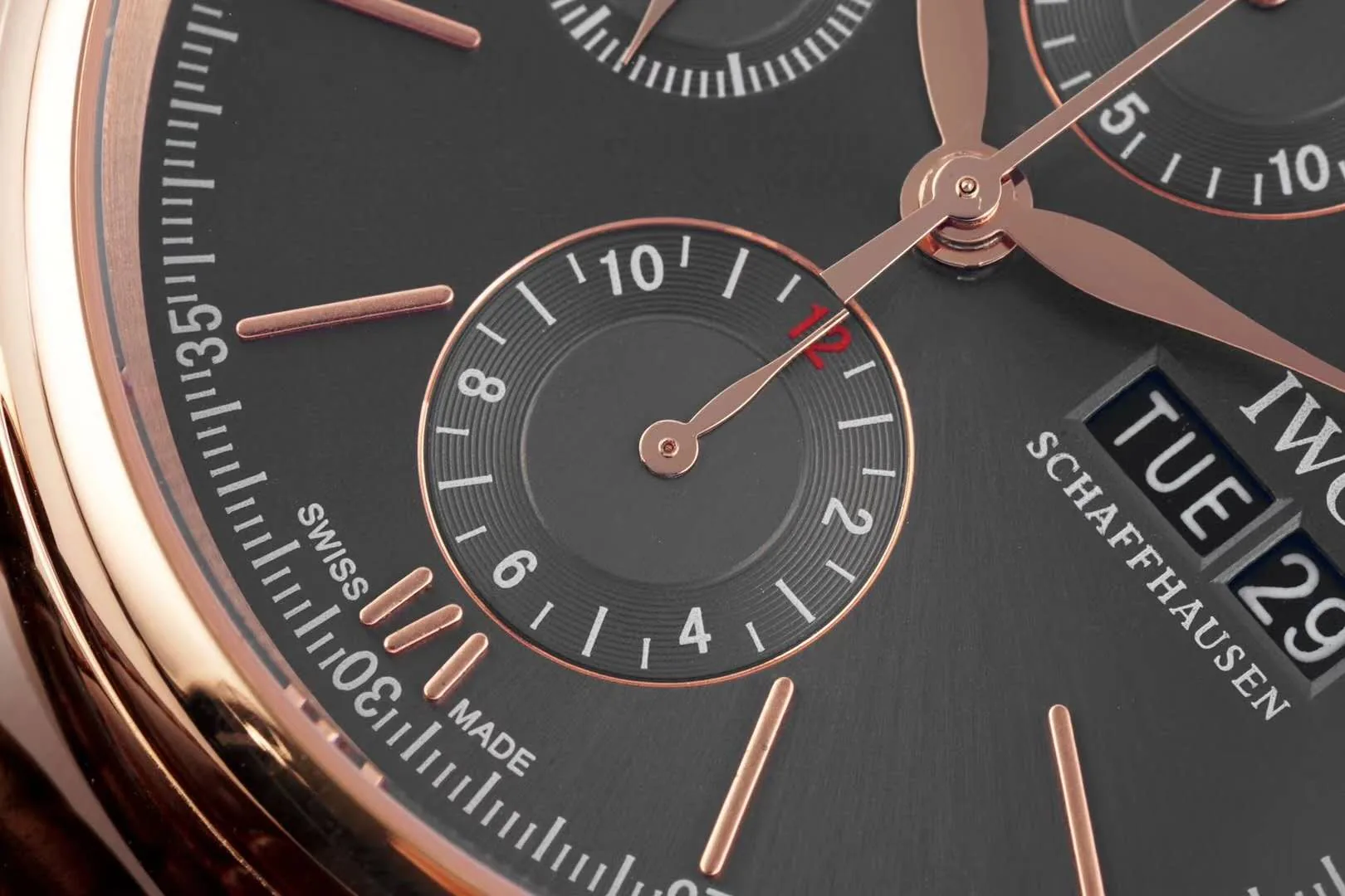 Portofino Chronograph IW391021 esfera gris en oro rosa - Imagen 6