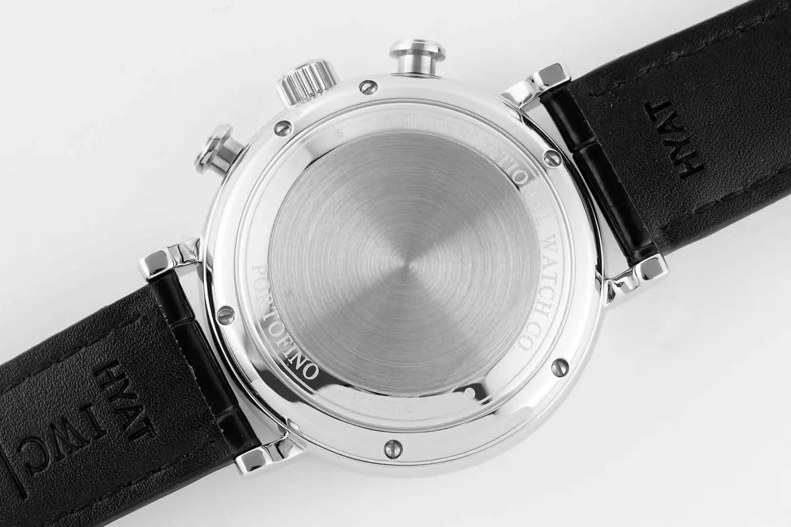 Portofino Chronograph IW391029 Edition “150 Years” quadrante nero in acciaio - immagine 6