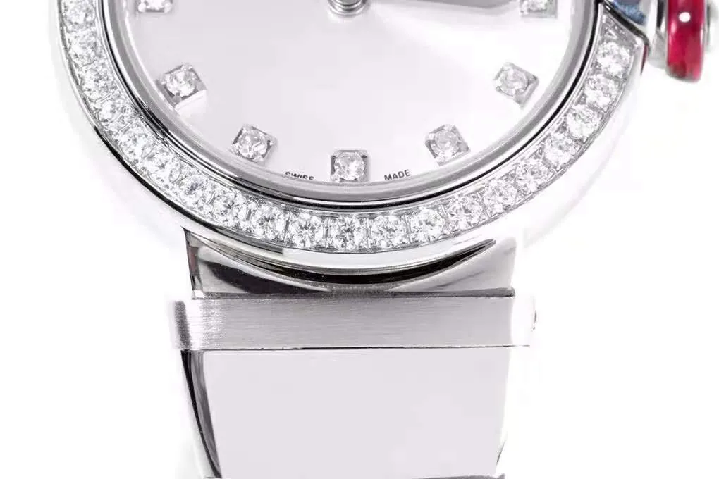 Lvcea esfera MOP en acero con bisel de diamantes - Imagen 6