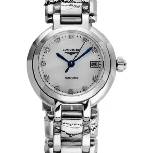 Primaluna MOP White Dial with Diamond Markers
