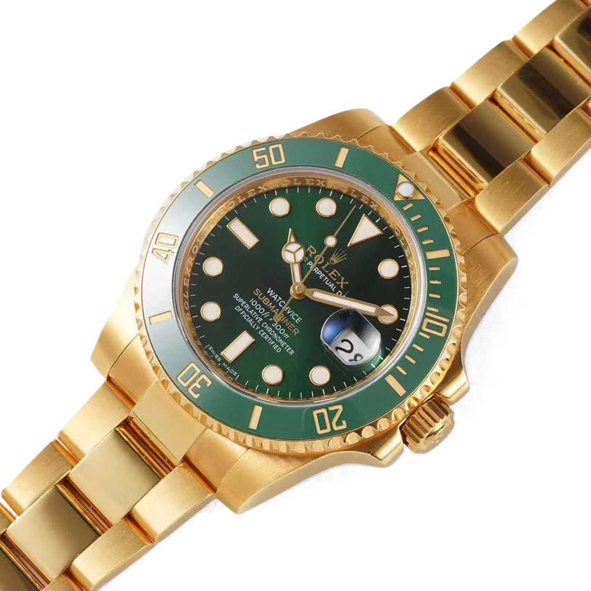 Submariner 116613LV ‘Watchvice Edition’ Hulk in oro giallo - immagine 2