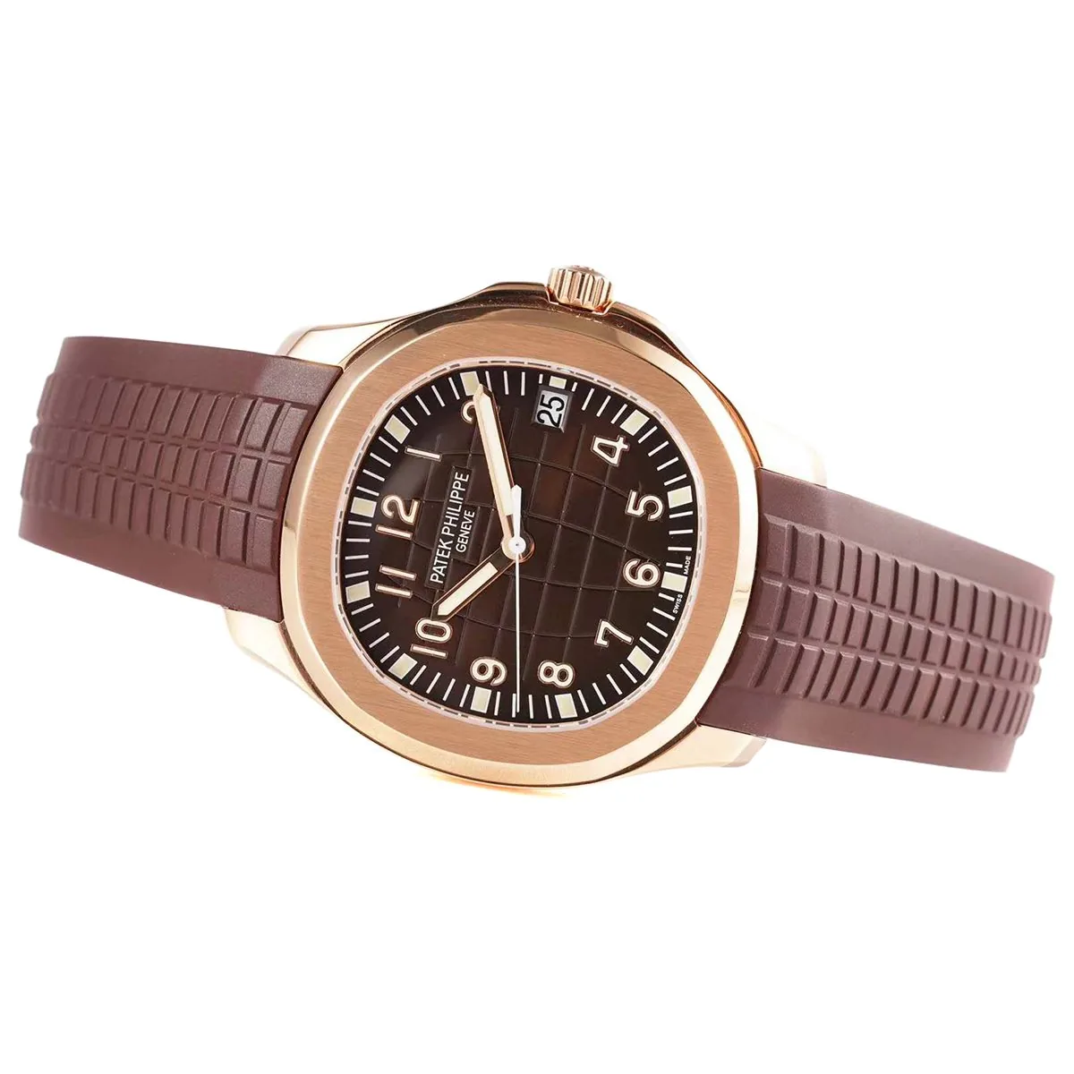 Aquanaut 5167/1R cadran marron en or rose – Image 4