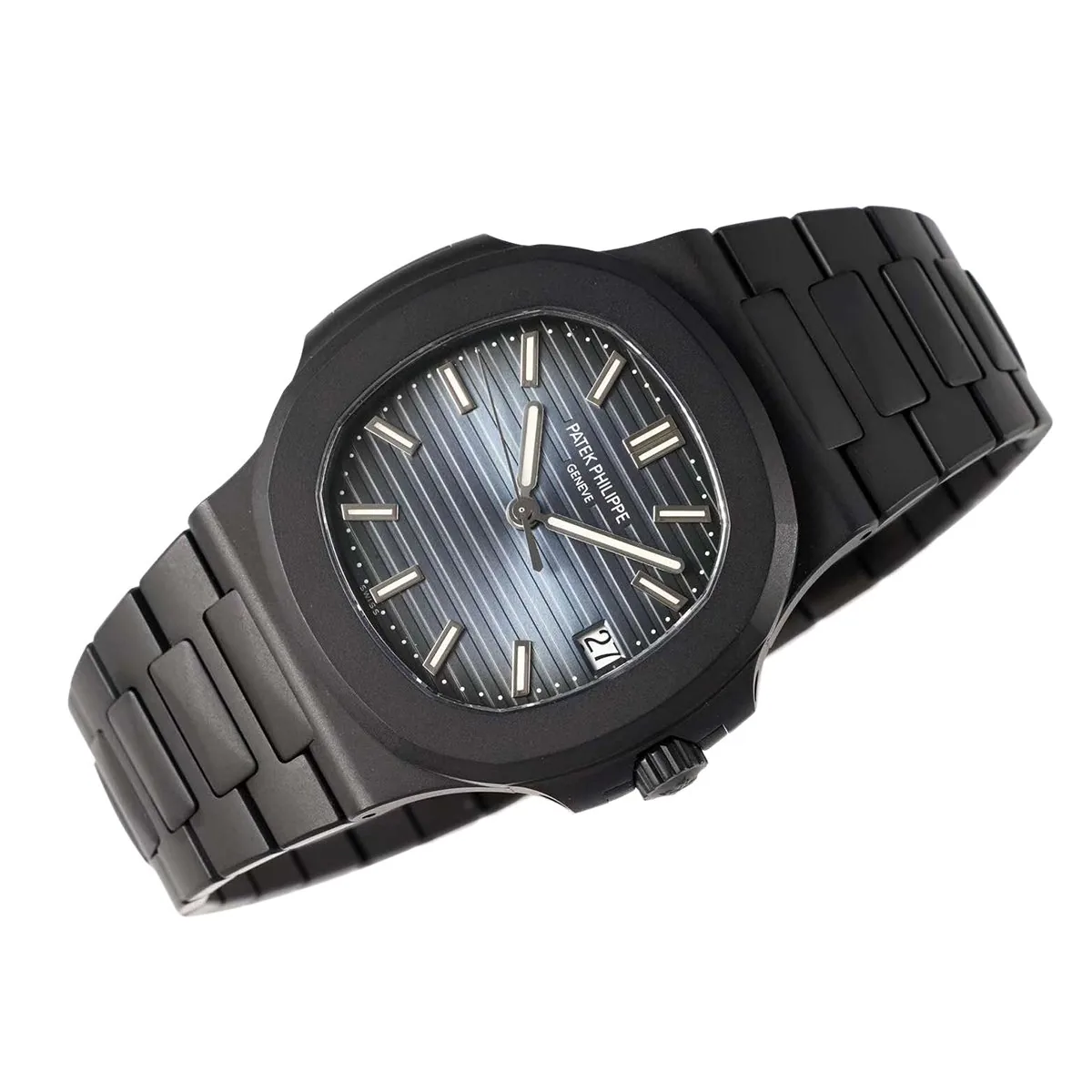 Nautilus Jumbo 5711 ‘Black Venom Limited Edition’ quadrante blu - immagine 2
