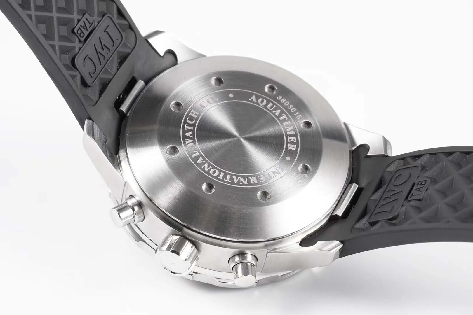 Aquatimer Chronograph IW376702 quadrante nero - immagine 8