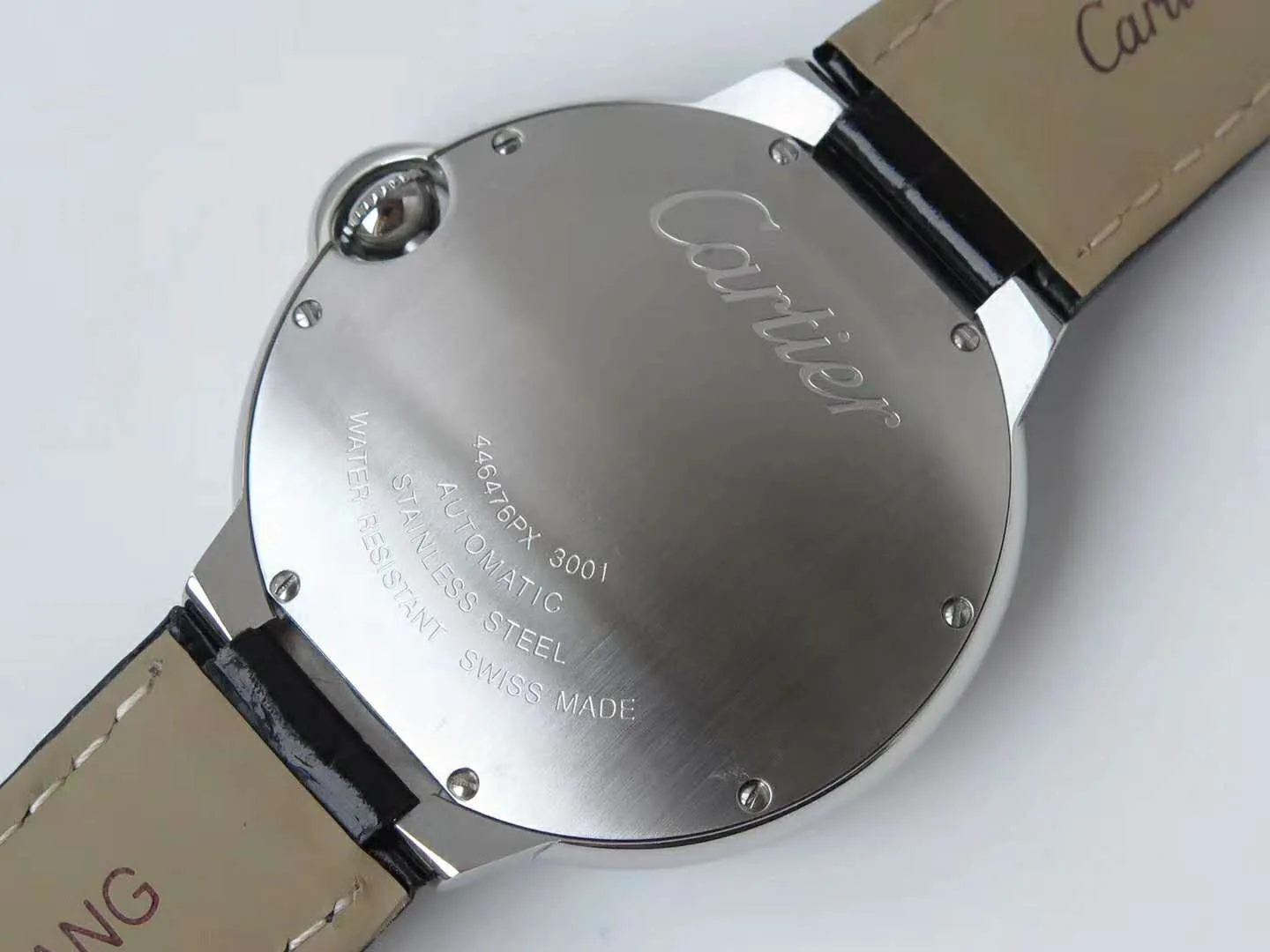 Ballon Bleu de Cartier 42mm diamantbesetztes Zifferblatt in Stahl – Bild 8