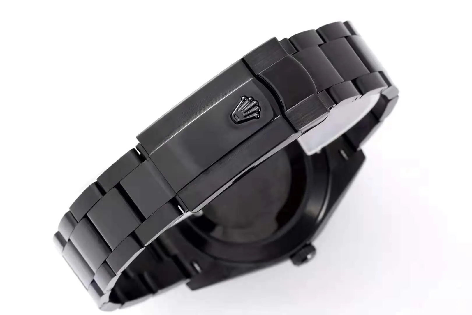 Datejust 41 quadrante blu con indici con diamanti in PVD nero - immagine 9