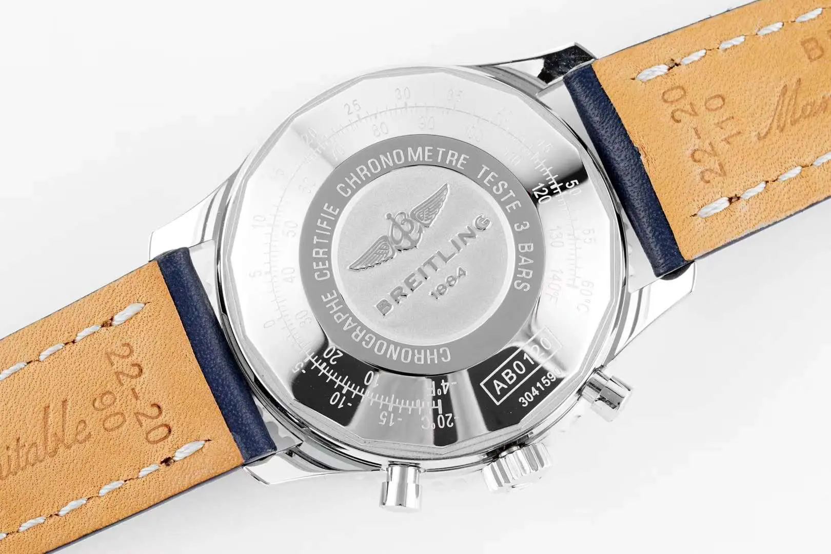 Navitimer 01 Chronograph cadran bleu en acier – Image 6