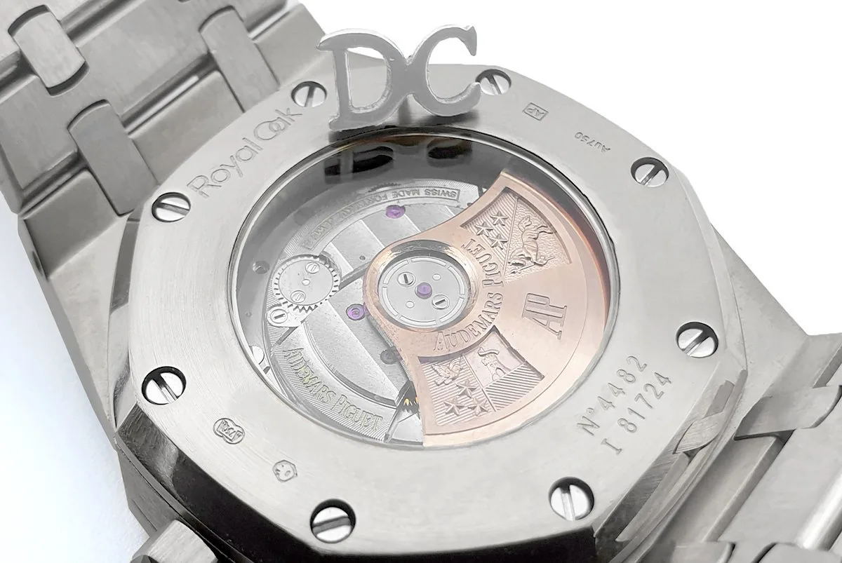 Royal Oak 41mm 15402 entièrement pavée de diamants en or blanc sur bracelet – Image 7