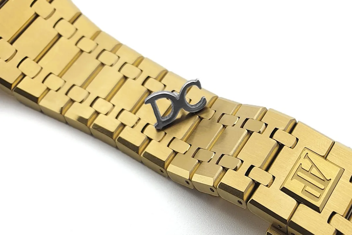 Royal Oak Self-Winding Chronograph esfera azul en oro amarillo - Imagen 6