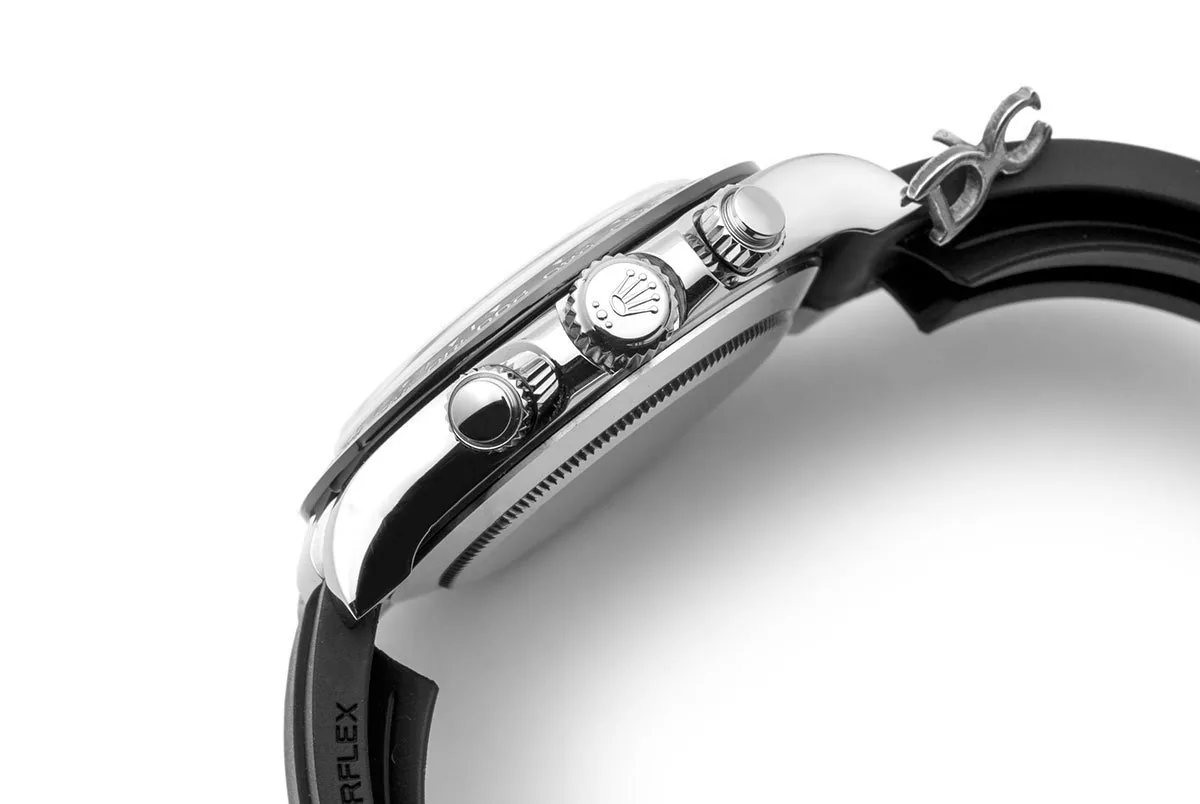 Daytona 116519LN quadrante acciaio e nero in oro bianco - immagine 3