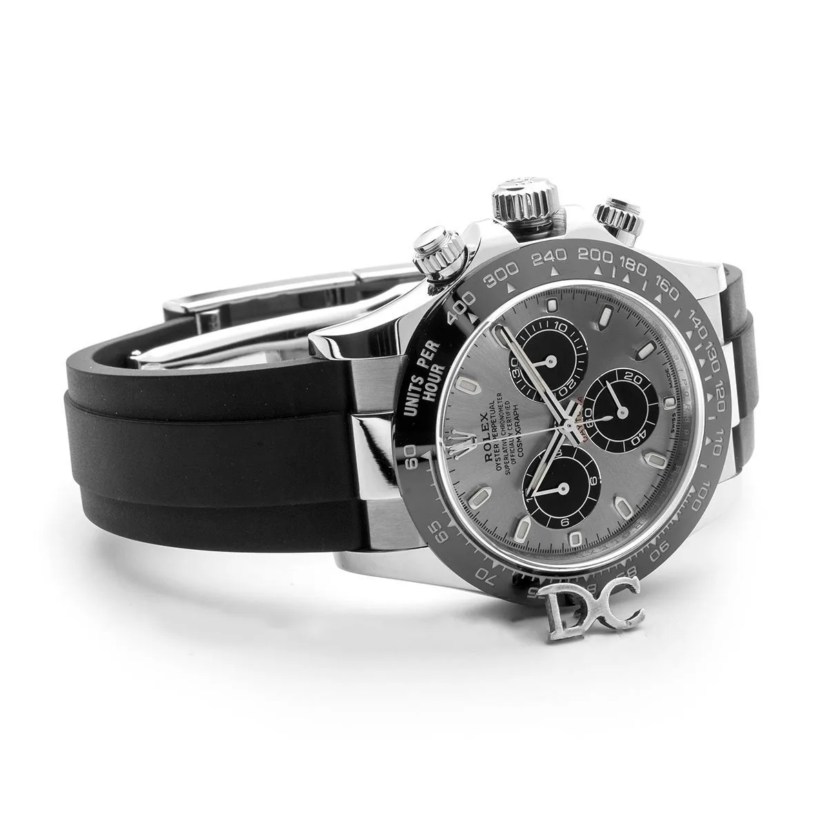 Daytona 116519LN quadrante acciaio e nero in oro bianco - immagine 2