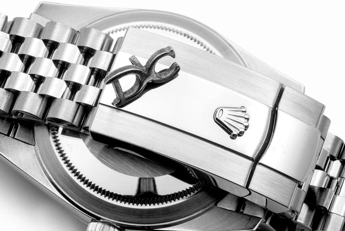 Datejust 36 116234 quadrante nero con indici a bastone - immagine 7