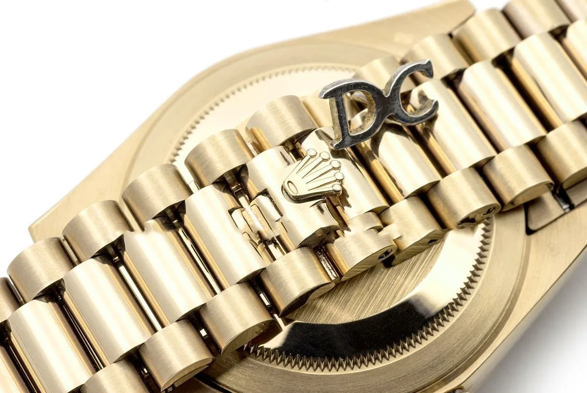 Day-Date 40 228238 quadrante champagne in oro giallo - immagine 5
