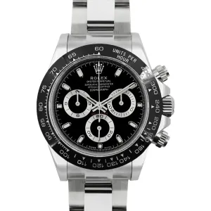 Daytona 116500LN Black Dial in Steel