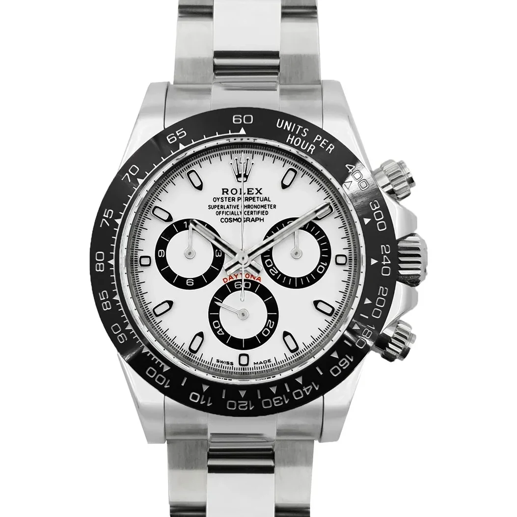 Daytona 116500LN White Dial in Steel