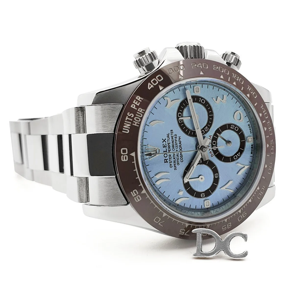 Daytona 116506 cadran bleu glacier en platine index arabes – Image 3