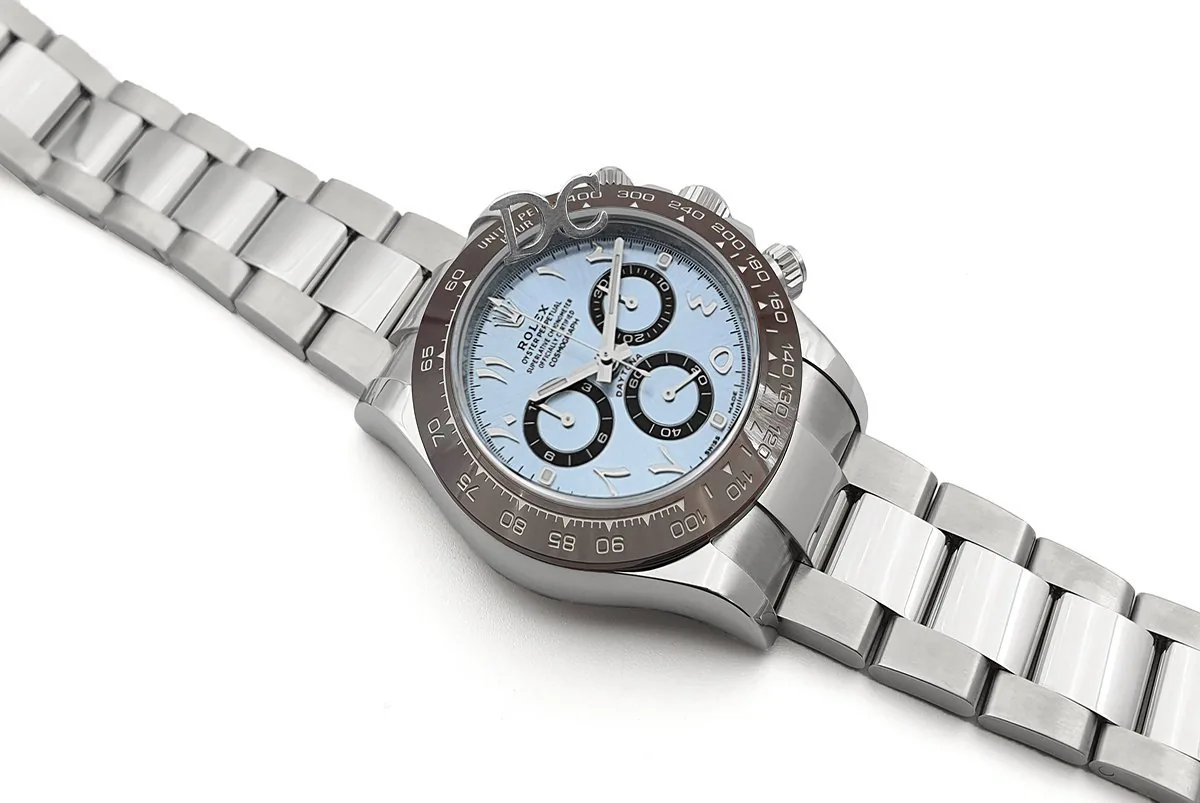 Daytona 116506 cadran bleu glacier en platine index arabes – Image 2