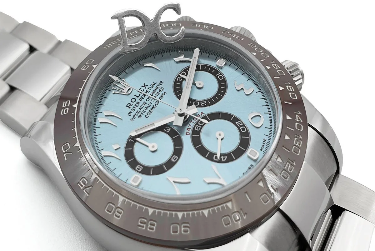 Daytona 116506 cadran bleu glacier en platine index arabes – Image 4