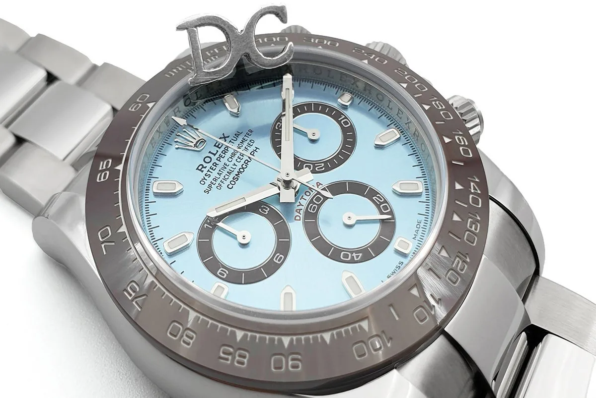 Daytona 116506 quadrante Ice Blue in platino - immagine 3