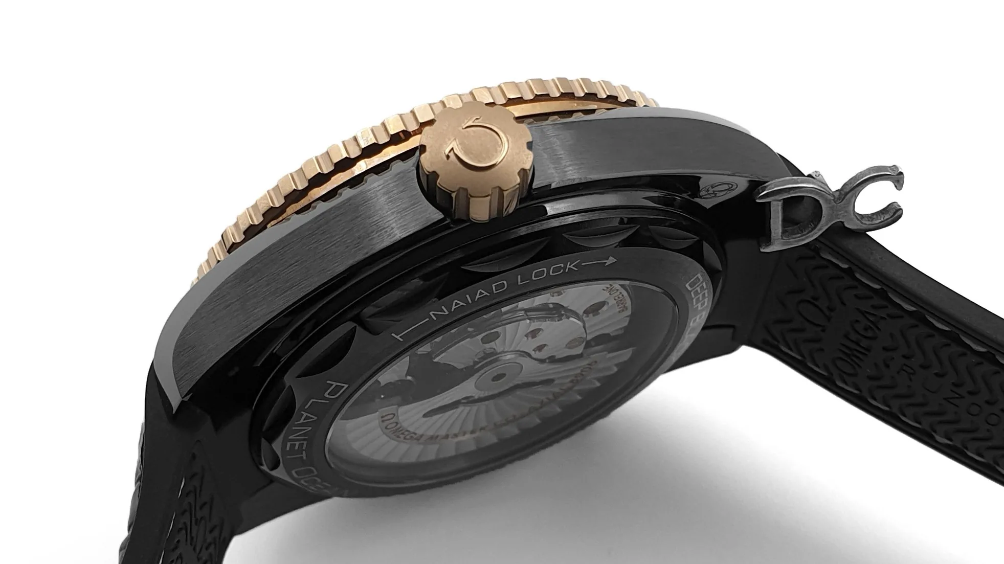 Seamaster Planet Ocean GMT “Deep Black” céramique or – Image 10