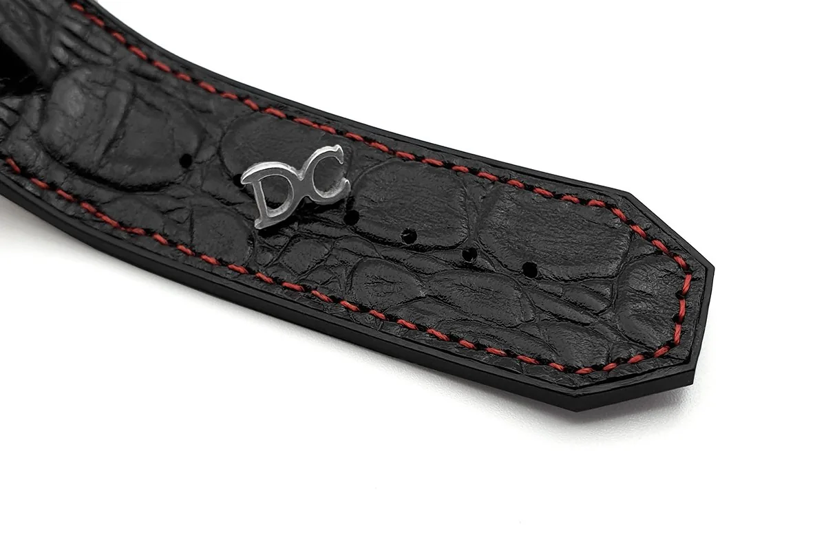 King Power F1 cronografo quadrante nero in oro rosa - immagine 5