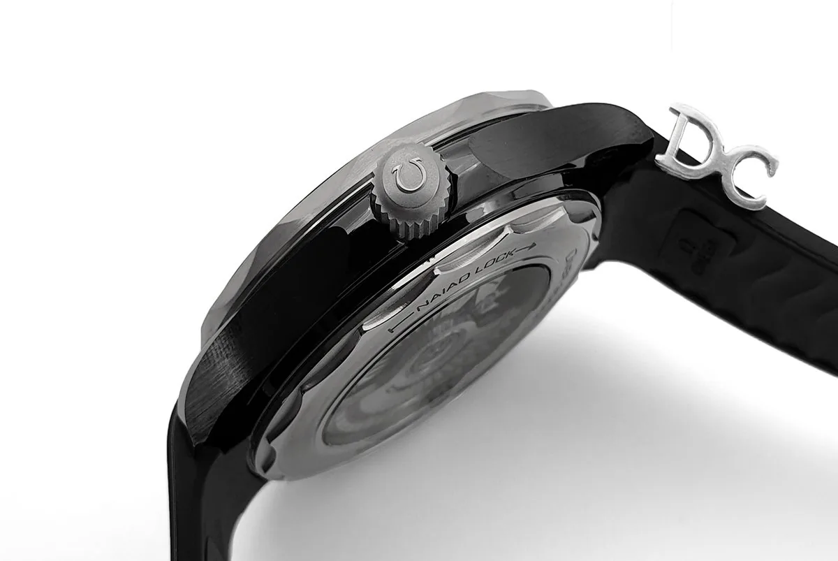 Seamaster Diver 300M Co-Axial Master Chronometer quadrante nero 43.5mm su cinturino in gomma nero - immagine 11
