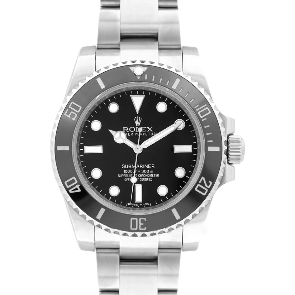 Submariner 114060 ‘No Date’ Black Ceramic
