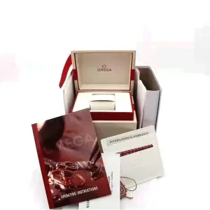 Boîte et papiers Omega pour femme