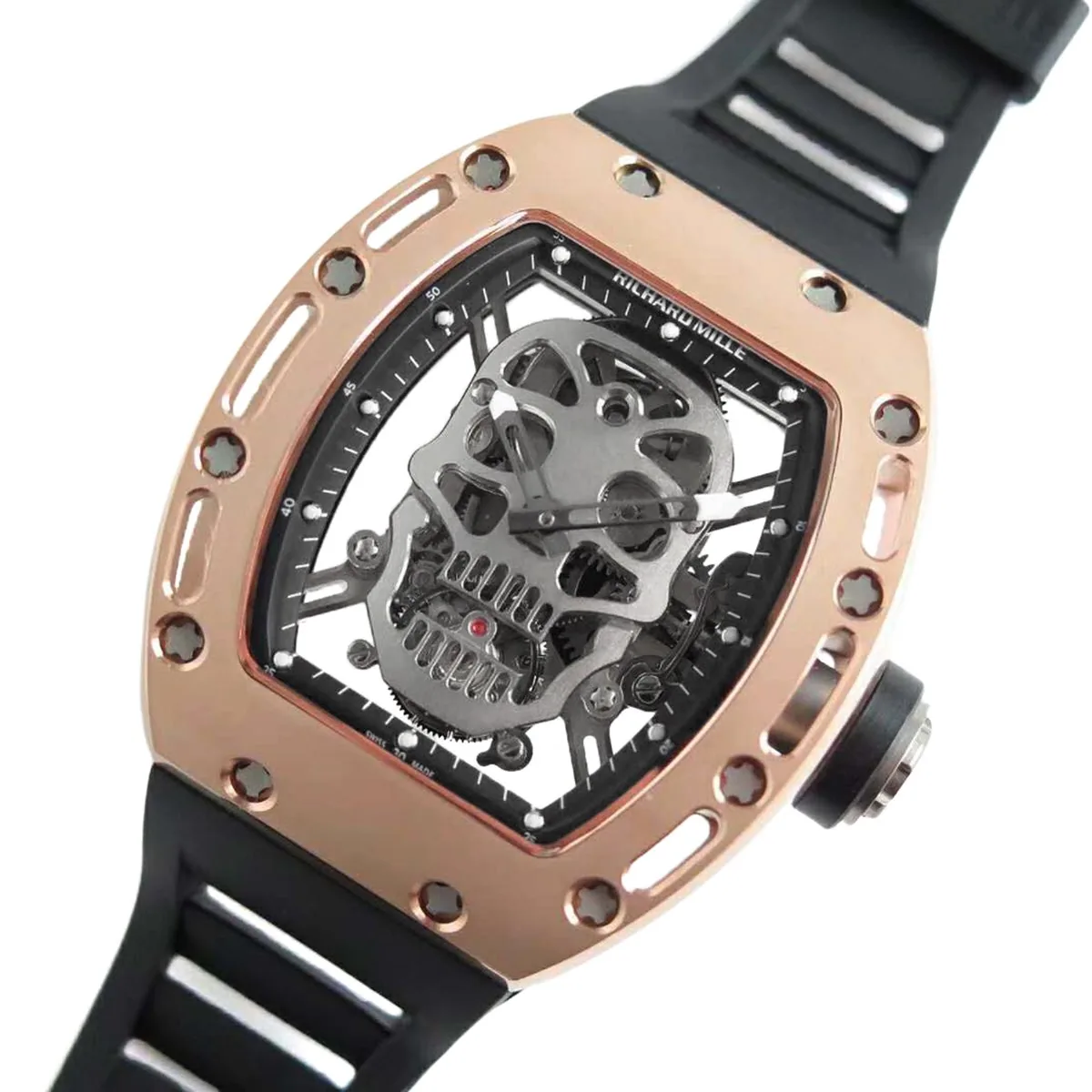 RM 052-01 Tourbillon Skull en or rose – Image 3
