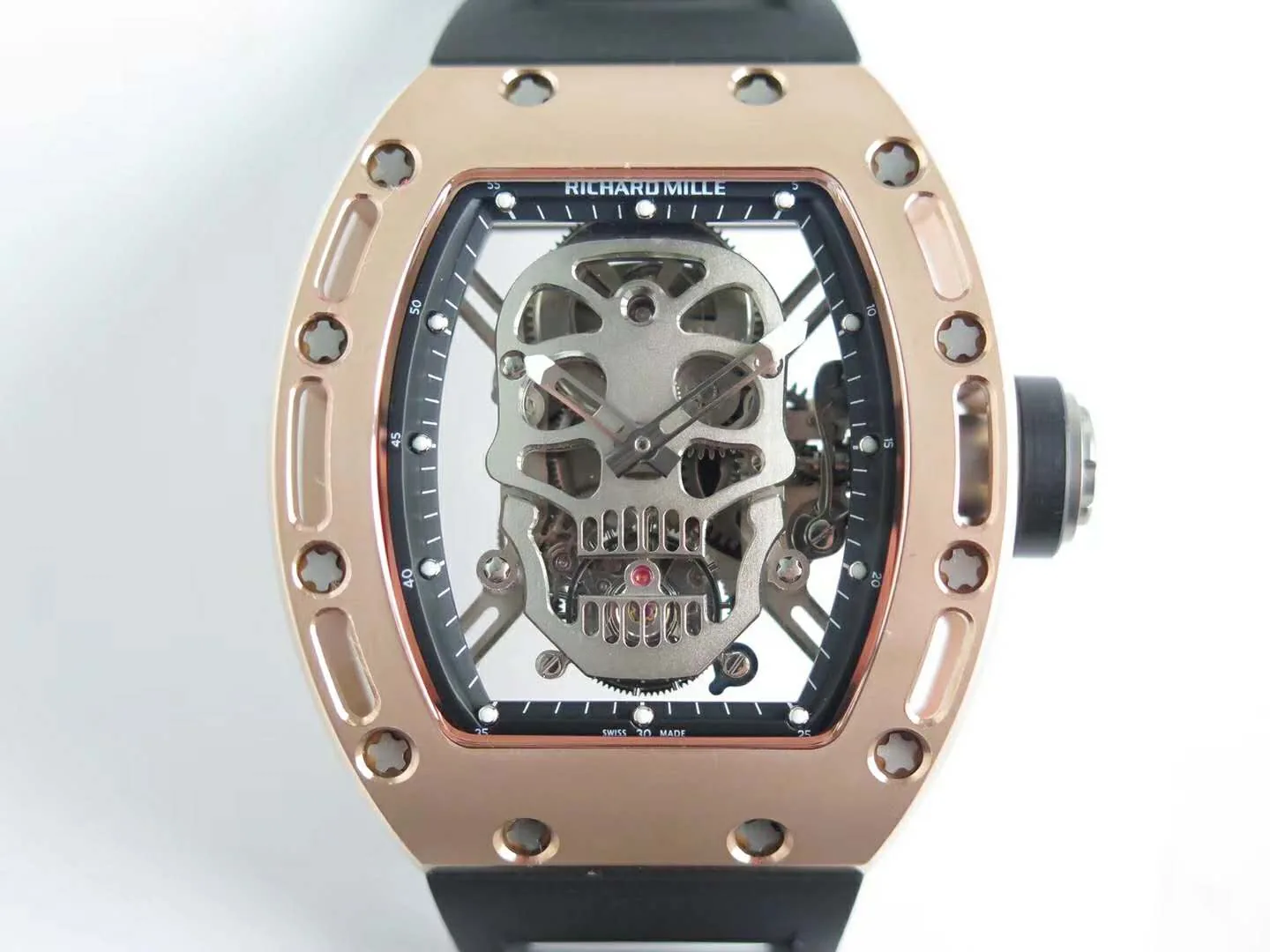 RM 052-01 Tourbillon Skull en or rose – Image 4
