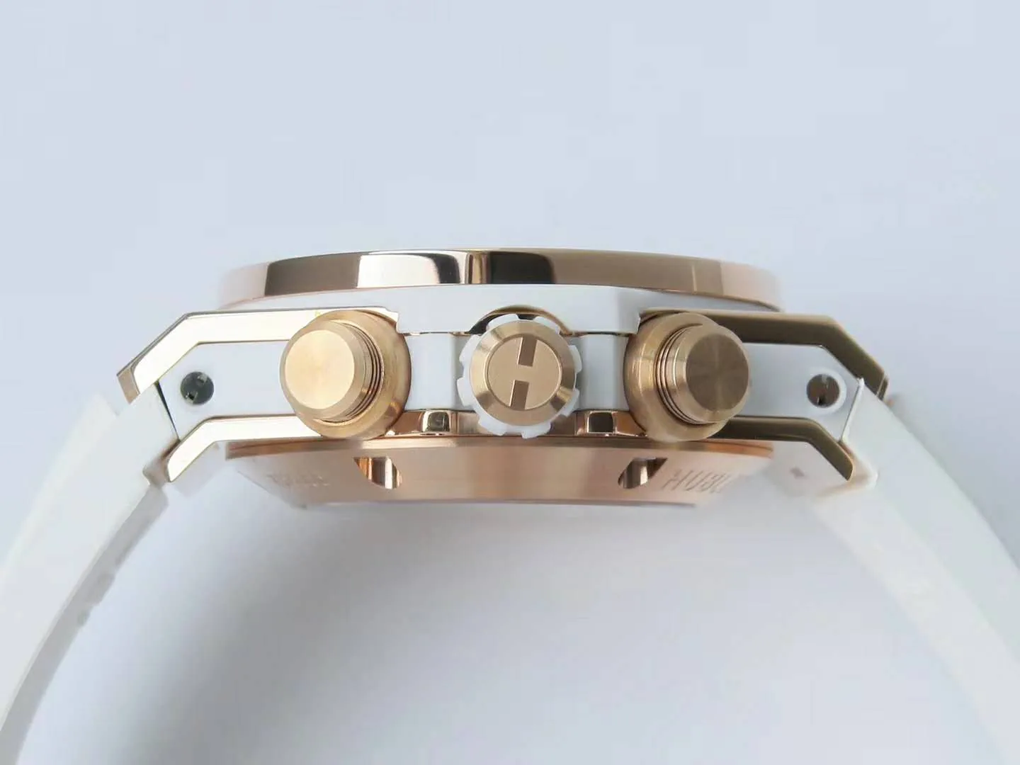 Big Bang Unico Gold White avec diamants – Image 7