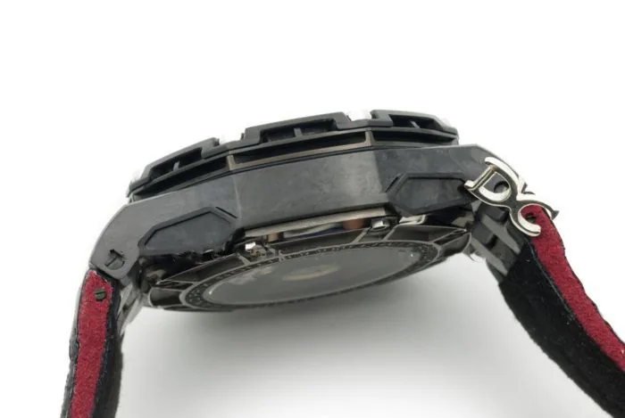 Royal Oak Offshore 26290IO 44mm céramique JF cadran noir/rouge sur bracelet en cuir noir A3126 – Image 6