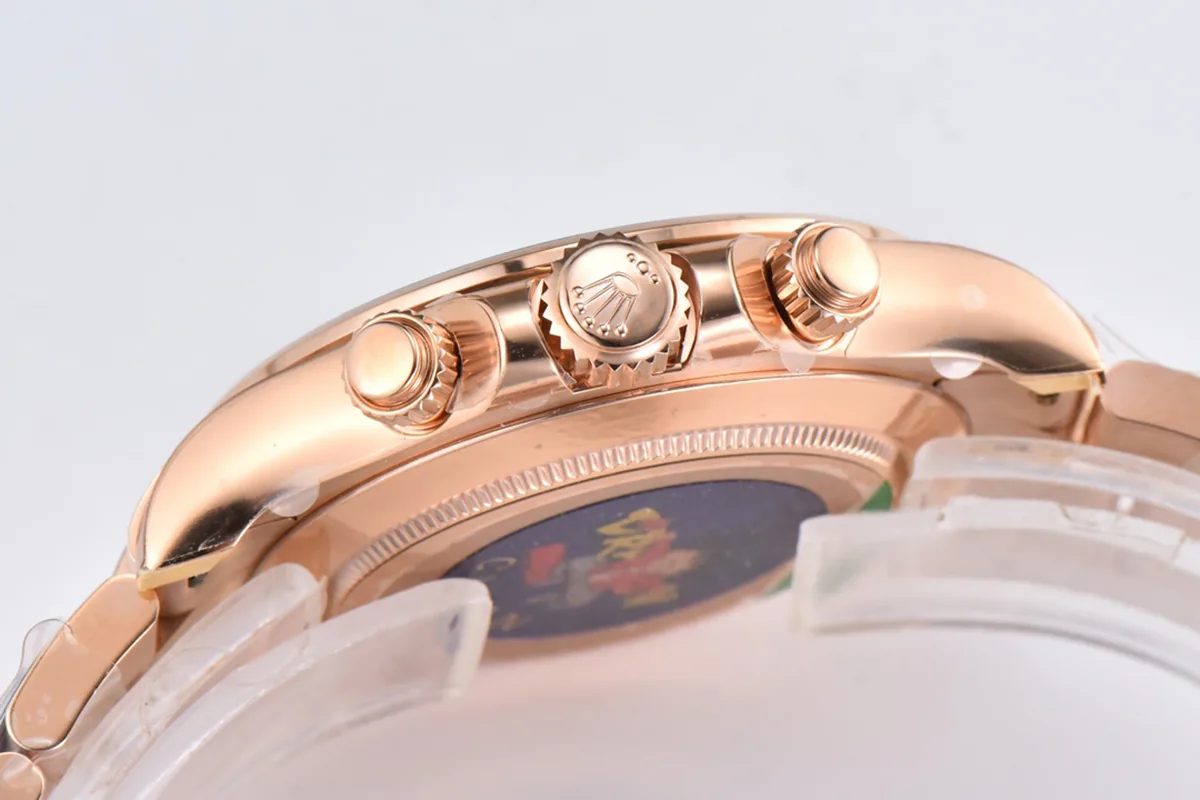 Daytona 116505 quadrante cioccolato in oro Everose - immagine 4