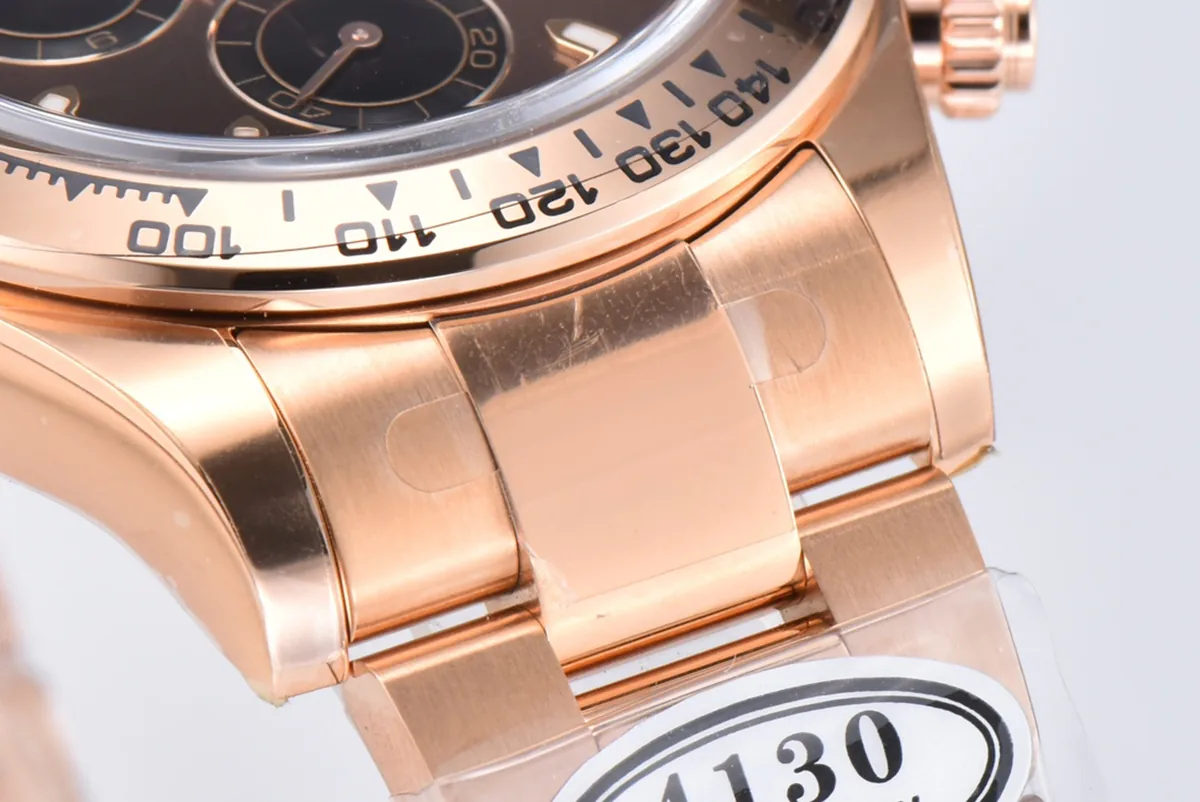 Daytona 116505 quadrante cioccolato in oro Everose - immagine 6