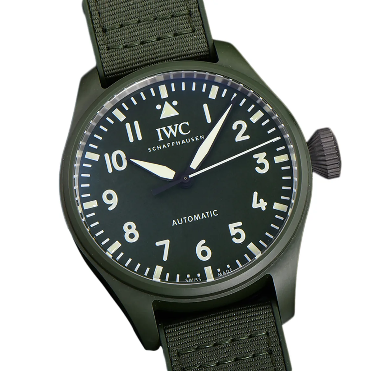 Big Pilot’s Watch 43 IW329802 Top Gun Edition Woodland am Camouflage-Armband – Bild 2
