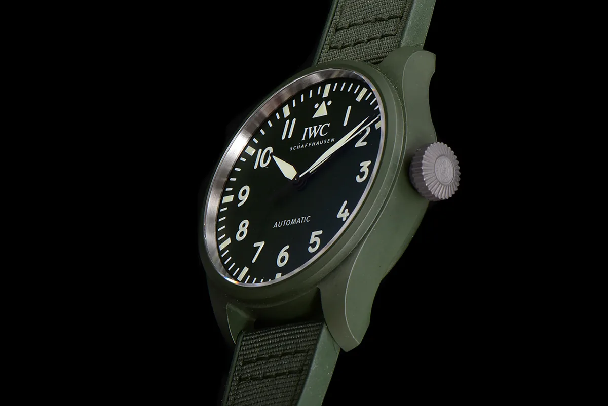 Big Pilot’s Watch 43 IW329802 Top Gun Edition Woodland am Camouflage-Armband – Bild 6