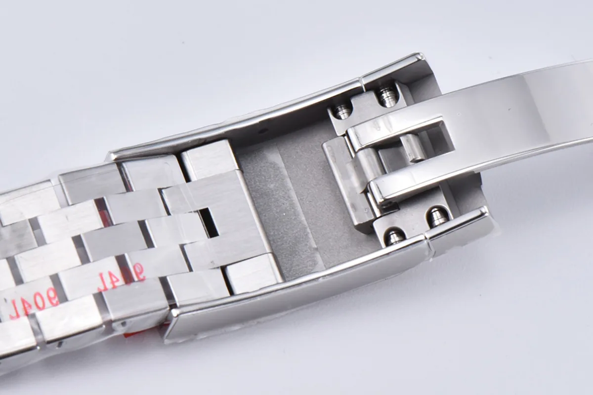 Datejust 36 126234 weißes MOP-Zifferblatt mit Diamantindizes in Stahl am Jubilé-Armband – Bild 14
