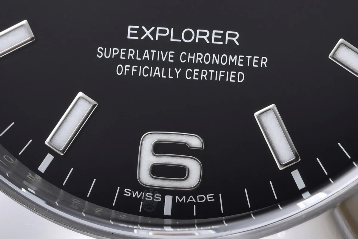 Explorer I 40mm 224270 quadrante nero in acciaio - immagine 6
